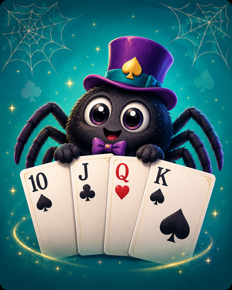 Spider Solitaire illustration